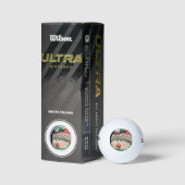 Er scheint irgendwie überzogen zu sein golfball (Verpackungen)