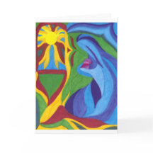 Er scheint so kleine Weihnachtskarte