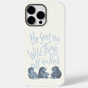 Er schickte die wilden Kerle ins Bett - Blau Case-Mate iPhone 14 Pro Max Hülle