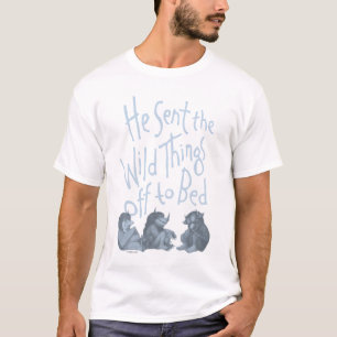 Er schickte die wilden Kerle ins Bett - Blau T-Shirt