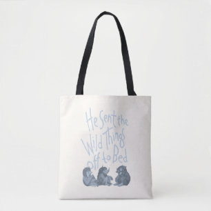 Er schickte die wilden Kerle ins Bett - Blau Tasche