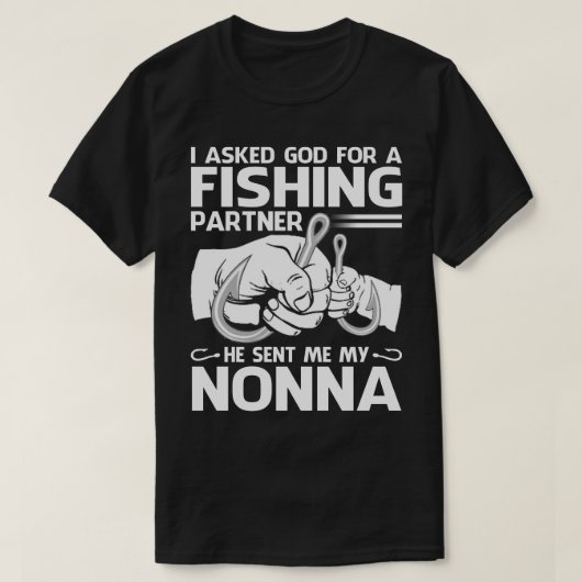 Er schickte mir meinen NONNA T-Shirt (Design vorne)