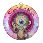 Er schoss mich ins Auge Dartscheibe (vorne)