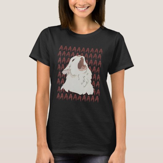 Er Schrei Katze Meme T-Shirt (Vorderseite)