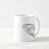 Er setzte einen Ring darauf/Save the Date Kaffeetasse (VorderseiteRechts)
