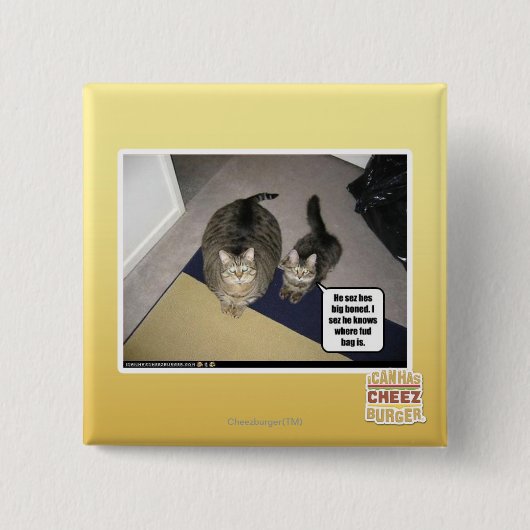 Er sez hes großes entbeint button (Vorderseite)