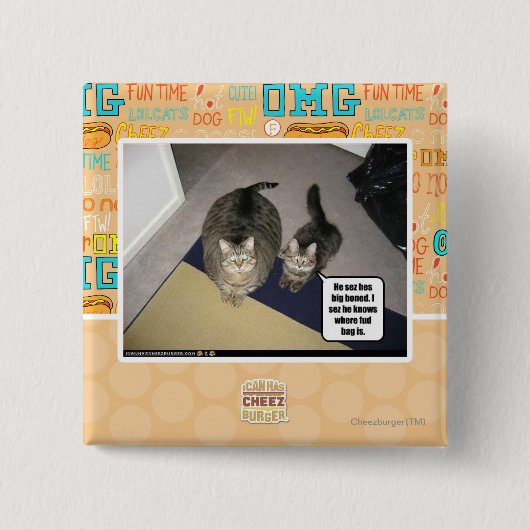 Er sez hes großes entbeint button (Vorderseite)