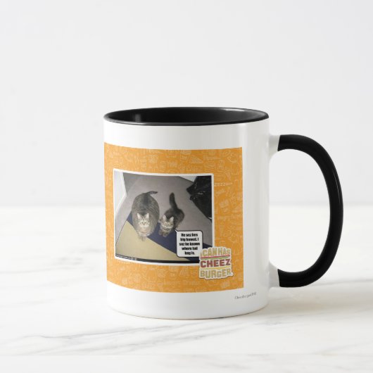 Er sez hes großes entbeint tasse (Rechts)