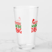 Er sieht dich, wenn du trinkst glas (Rechts)