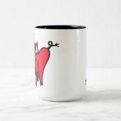 er smirk Tasse - Farbe (Mittel)