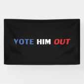 Er soll den schwarz-rot-blauen Text der Moderne wä Banner (Horizontal)