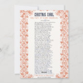 Er sprach kein Wort Feiertagskarte (Rückseite)