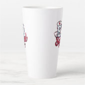 ER Squad, Emergency Room, Nurse Shirt, Doctor Gift Milchtasse (Vorderseite)