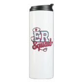ER Squad, Emergency Room, Nurse Shirt, Doctor Gift Thermosbecher (Nach links gedreht)