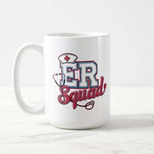 ER Squad Kaffeetasse (Links)