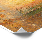 ER STARB FÜR MICH - Jesus Christ Religious Poster (Ecke)