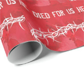 Er starb für uns geschenkpapier (Rolleneckpunkt)