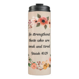 Er stärkt mich thermosbecher