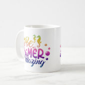 Er staunlicher Fisch Kaffeetasse (Vorderseite Links)