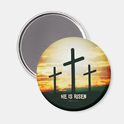 ER STEIGT - OSTERE ILLUSTRATION MAGNET (Vorderseite/Rückseite)