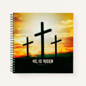 ER STEIGT - OSTERE ILLUSTRATION NOTIZBLOCK (Vorderseite)