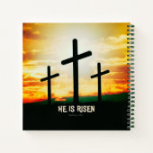 ER STEIGT - OSTERE ILLUSTRATION NOTIZBLOCK (Rückseite)