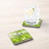 Er stellt mein Soul Bibelverse wieder her Untersetzer (Rechte Seite)