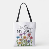 Er stellt mein Soul Tote Bag wieder her Tasche (Rückseite)