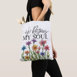 Er stellt mein Soul Tote Bag wieder her Tasche