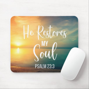 Er stellt mein Soul wieder her Mousepad