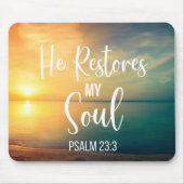 Er stellt mein Soul wieder her Mousepad (Vorne)