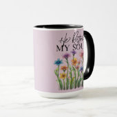 Er stellt mein Soul wieder her Tasse (VorderseiteRechts)