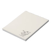 Er stellt mein Soul wieder Minimalistisch her Notizblock (Rotiert)