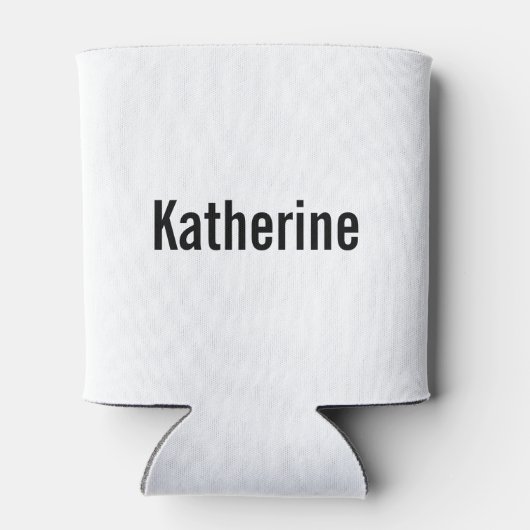 "Er stellte die Frage" - Brautparty Dosenkühler (Rückseite)