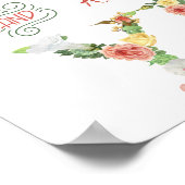 Er stellte die Frage, die sie mit Ja zur Hochzeit Poster (Ecke)