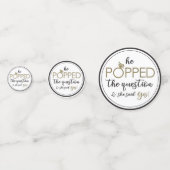 Er stellte die Fragestunde Confetti Pack auf Konfetti (Vorderseiten)