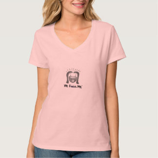 Er tankt mich Frauen T-Shirt