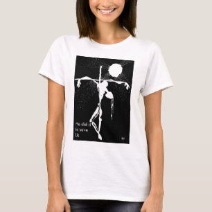 Er tat es, um Uns-Weiblichen T - SHIRT zu retten