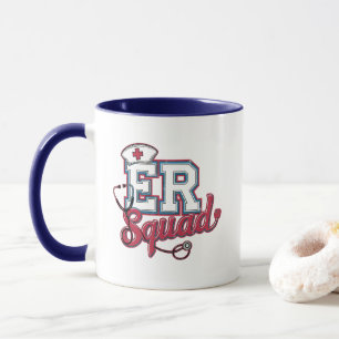 ER-Team, Notaufnahme, Krankenpfleger-Shirt, Gesche Tasse