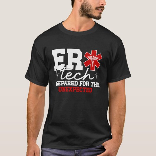 ER-Tech-Belobigung Notfalltechniker Notaufnahme  T-Shirt (Vorderseite)