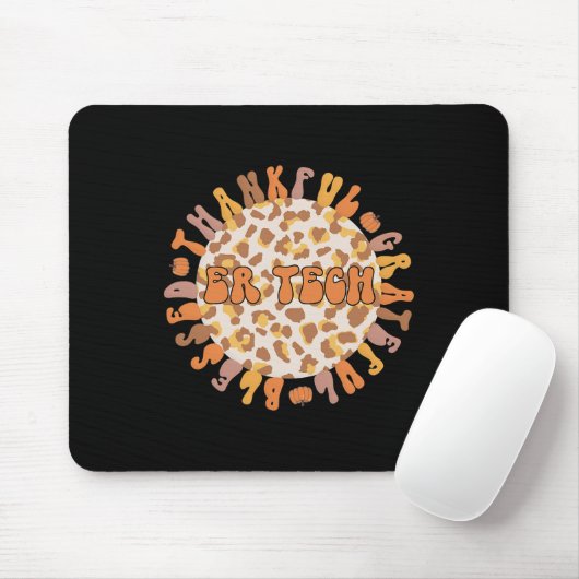 Er Tech Erntedank Emergency Room Tech Er Tech Mousepad (Mit Mouse)