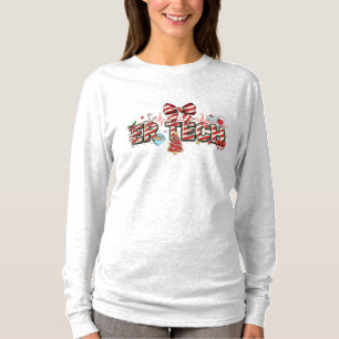 ER Tech Weihnachts-Langarmshirt – Feiertags-ER Tec T-Shirt