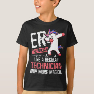 ER Techniker Magischer Notfallraum Tech T-Shirt