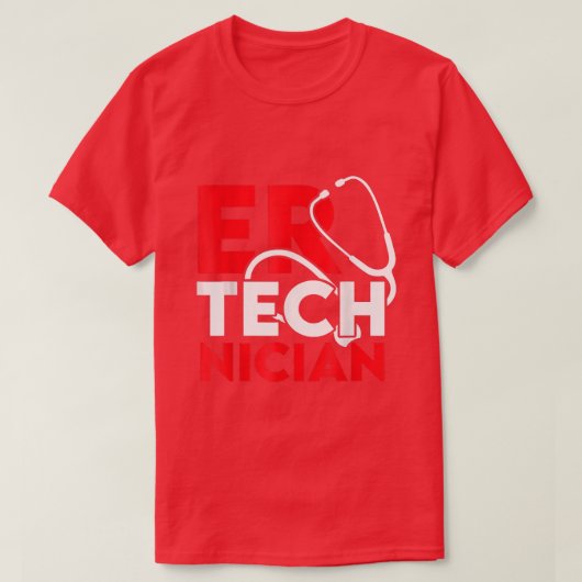 ER-Techniker unterstützen den technischen Notfallr T-Shirt (Design vorne)