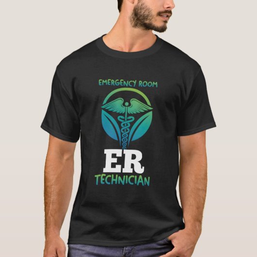 Er Technologist Würdigung Notaufnahme Techni T-Shirt (Vorderseite)