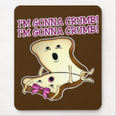 Er u. ihr Brot schneidet Mausunterlage Mousepad (Vorne)