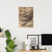 Er vergessenes Piratenschiff Poster (Heimbüro)