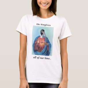 Er vergibt all unsere Behälter Lustiger Behälter H T-Shirt