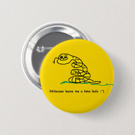 Er verlasse mir ein einsames Gadsden-Parodie-Mem Button