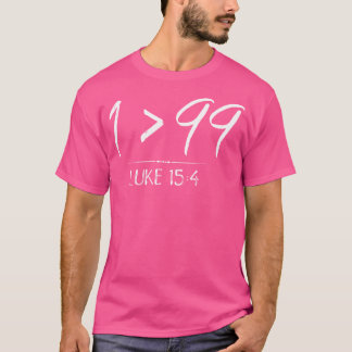 Er Verließ die 99, um mich Christlich Luke Sheep G T-Shirt